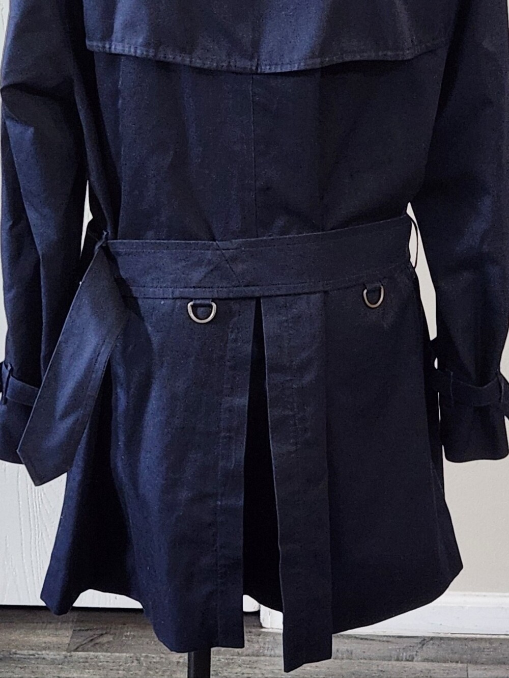 Burberry Classic Double Breasted Trench Coat Iconic Navy - Picture 11 of 16